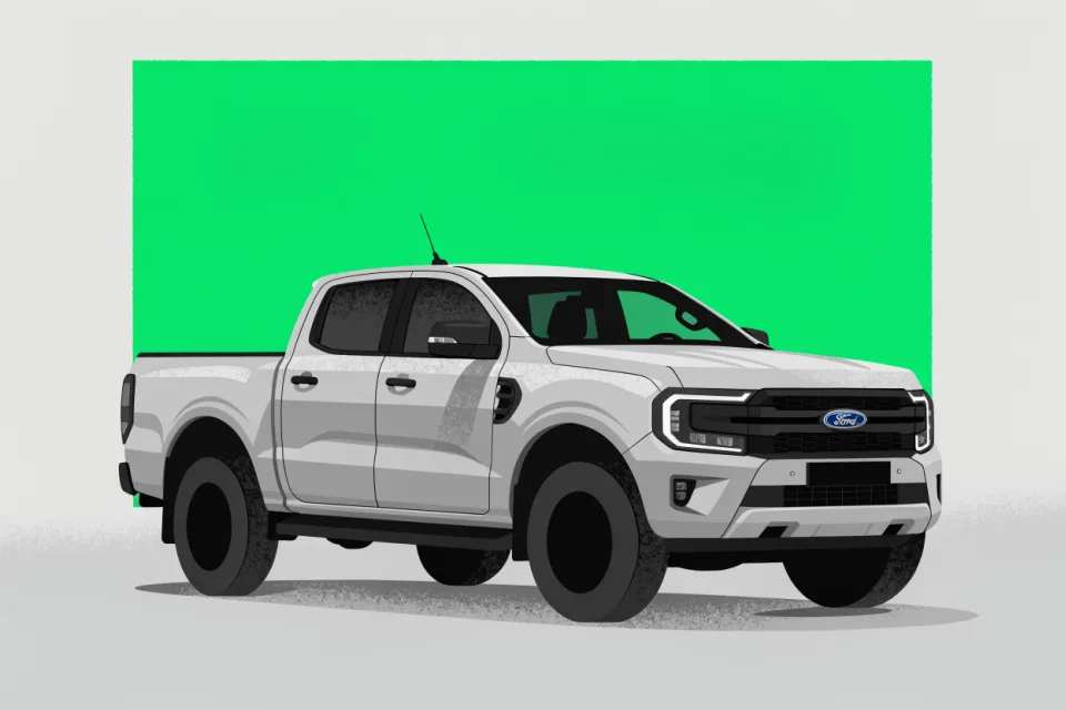 Ford Ranger illustration