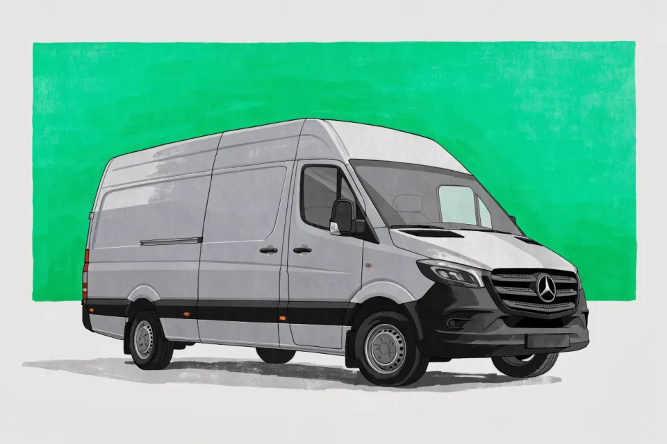 Mercedes-Benz Sprinter illustration