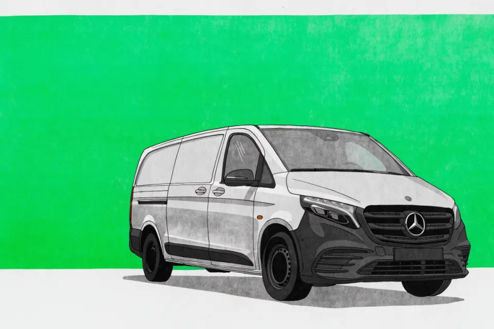 Mercedes-Benz Vito illustration