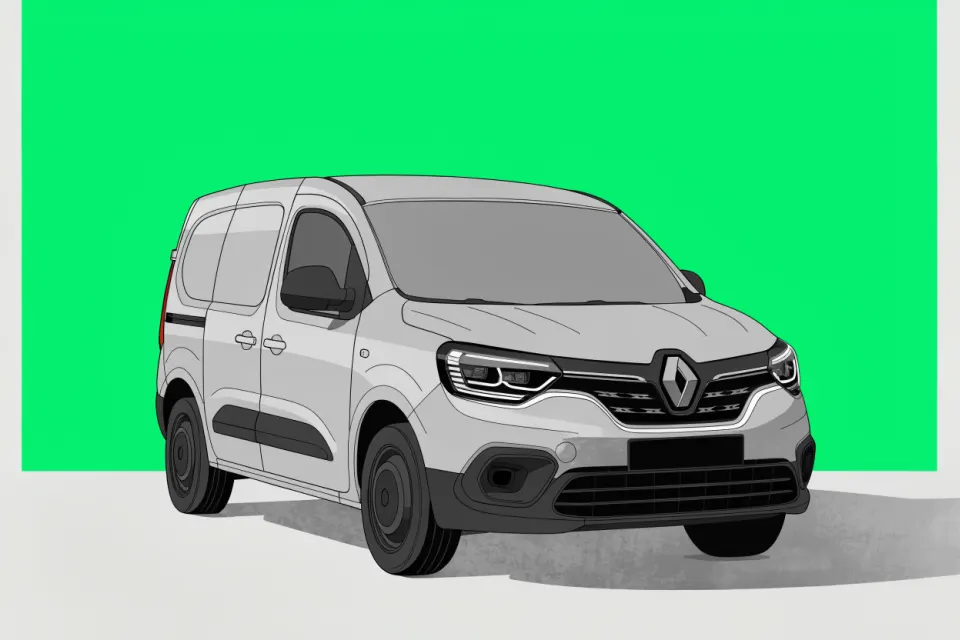 Renault Kangoo Van illustration
