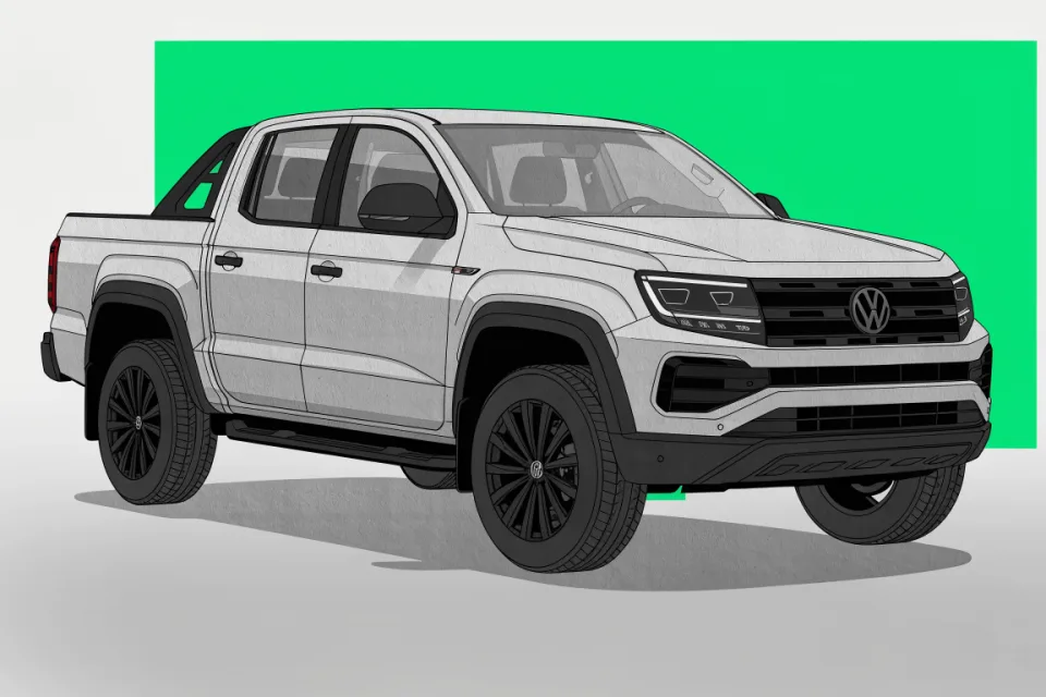 Volkswagen Amarok illustration