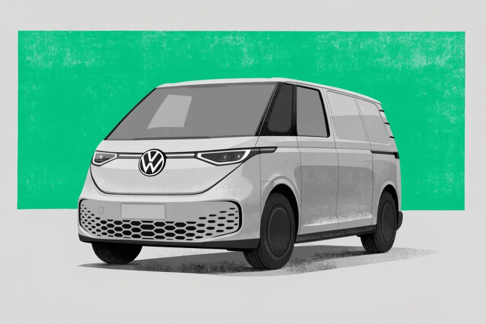 Volkswagen ID. Buzz Cargo illustration