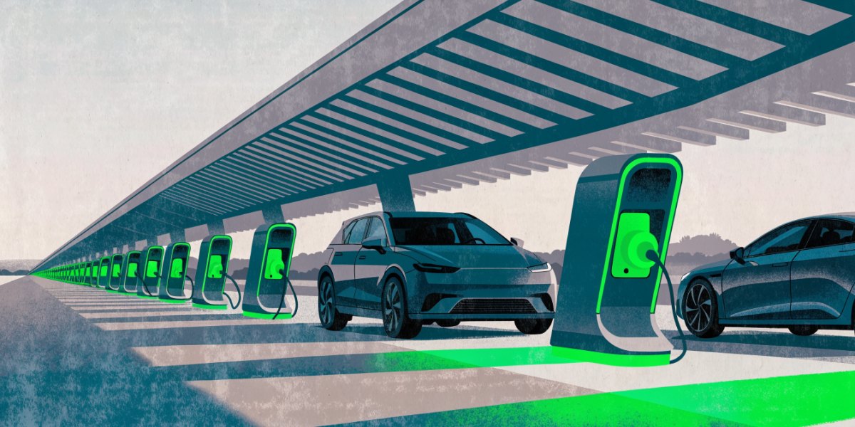 Fastned opens 12-bay ultra-rapid charging hub on A1 at Newark
