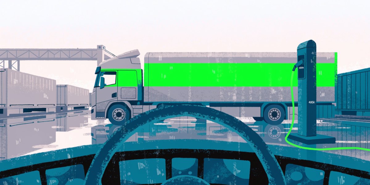 Electroway opens 32-bay electric truck charging hub at Magna Park